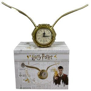Harry Potter Golden Snitch Desk Clock Used In Factory Box By UKONIC Works